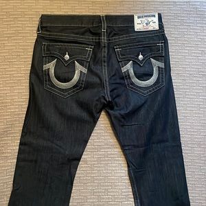 True Religion Mens Straight Jeans. W 38 x L 32